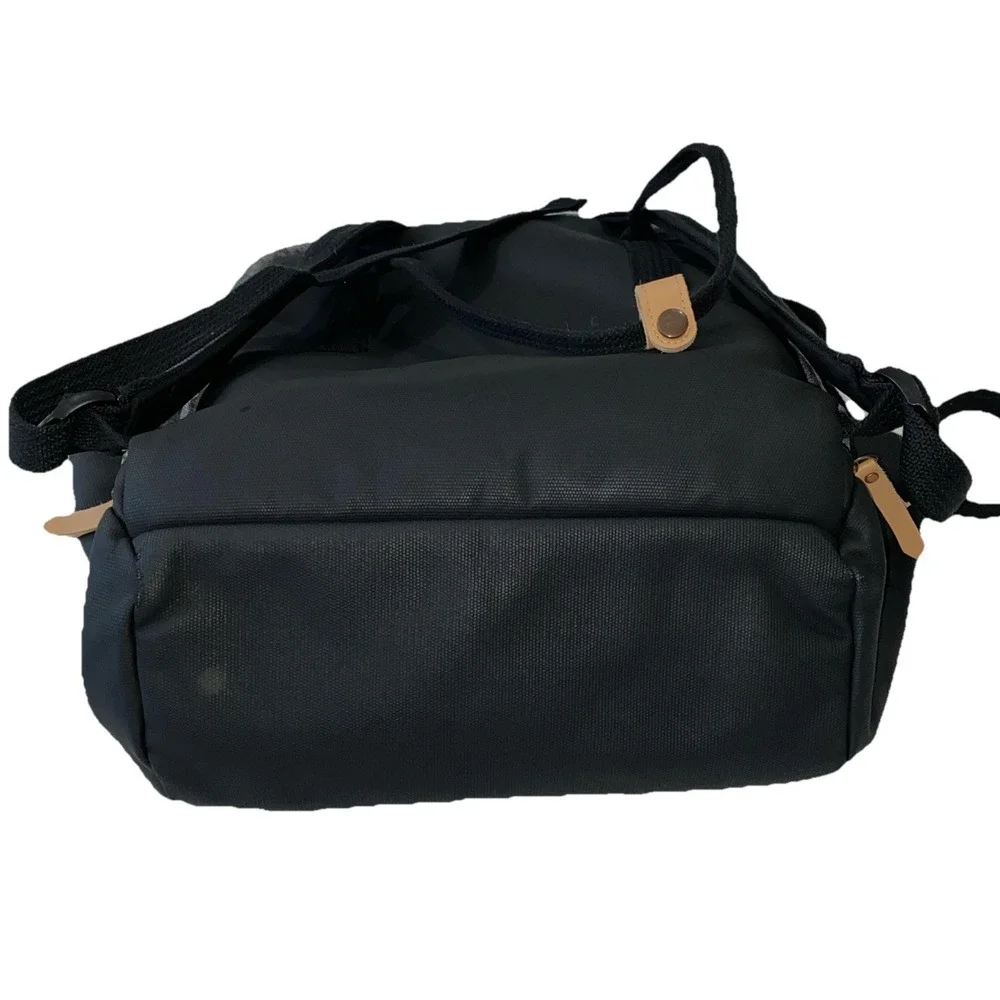 Baby Bag Petunia Pickle Bottom Diaper Mom Dad Backpack Gray Black Minimal